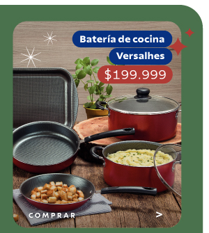 Batería de cocina Versalhes $199.999